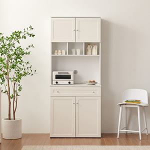 올리브 800 서랍 주방수납장+상부장 세트 MWF187C