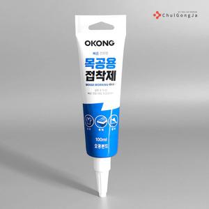 철공자 목공본드 100ml 목공용 강력 접착제 나무 목재 목공 가구 벽지 205