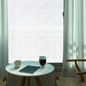 물없이 붙이는 단열뽁뽁이 한지 디자인