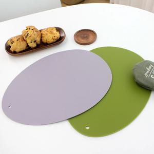 지니쿡 실리콘 에그 도마 40x30 위생적인 국내생산 테이블매트 플레이팅 살균소독