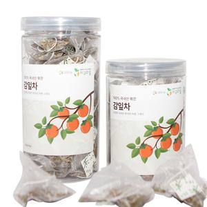 국내산 삼각티백 전통차 감잎차 티백차 50개입