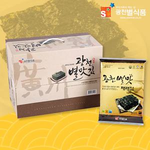 광천별맛재래김 전장김 20gx30봉 선물용 조미김 밥반찬