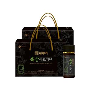 한뿌리 흑삼아르기닌(100ml*10병)*2박스