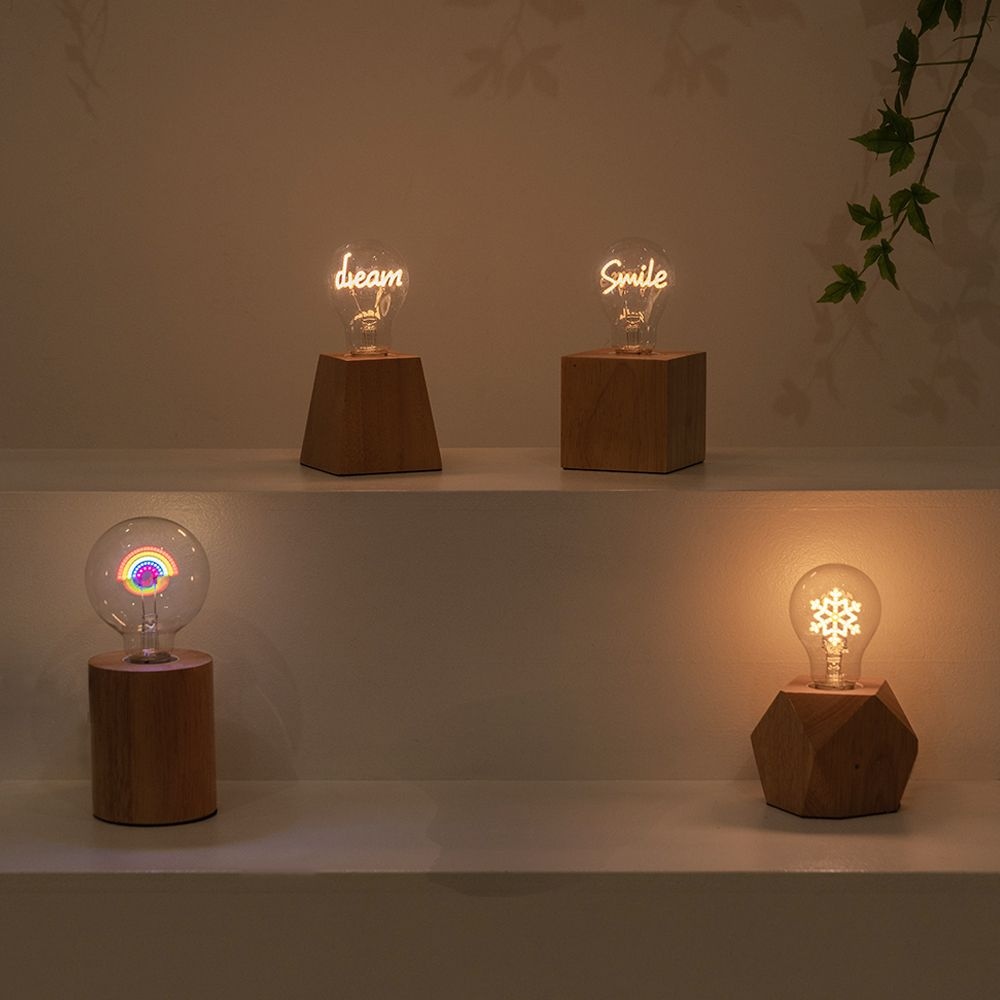 LED 에디슨 소켓 전구, 4 TYPE