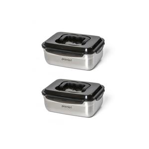 김치통 프리미오1 스텐304  (미니) 1300ml - 2P_21971