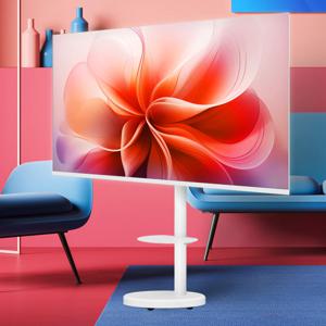 구글 스마트 UHD TV 190cm(75인치) 화이트 삼탠바이미 스탠드 패키지