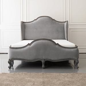 클로이 프렌치 엔틱 패브릭 신혼 침대 Q/LK 2Colors