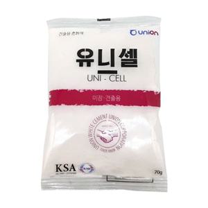 유니셀 70g 미장견출용 시멘트 강화제 몰탈접착제 균열방지