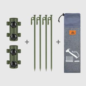 타프 폴 고정대 폴대지킴이 단조팩 세트