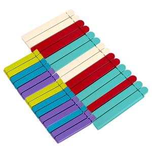 봉지클립 비닐봉지 밀봉 밀폐 집게 소/대 Size 6P