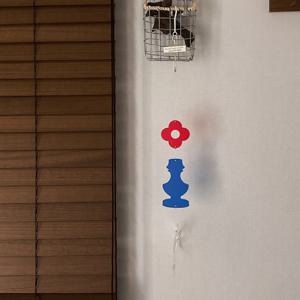 diy 썬캐쳐 플라워 캔들 아크릴 모빌. 캔들모빌 인테리어모빌