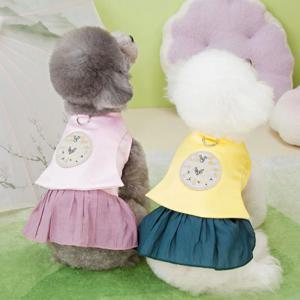 강아지 유니크 한복 스커트 하네스