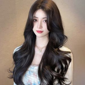 [언니네 가발] 빌드펌 웨이브 긴머리 통가