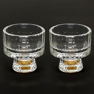 마시피렌체 크리스탈 소주잔 60ml 24K 금잔 2P세트 술잔 (3156)