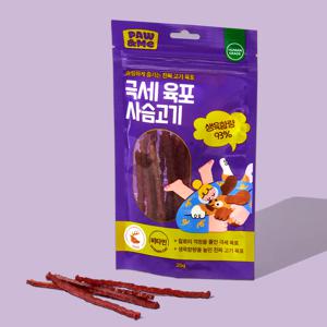 포앤미 부드러운 강아지간식 극세육포 사슴고기(20g)