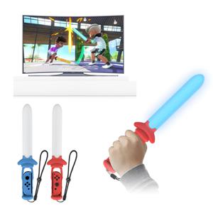 닌텐도 스위치 조이콘 소드 그립 DOBE LED 스포츠 검술 검 칼