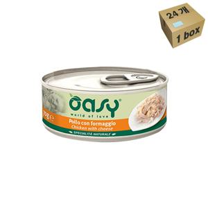 고양이간식 네츄럴레인지 캔 치킨&치즈 box (70g x24캔)