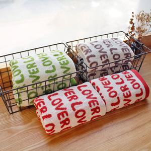 러브 데일리 욕실 수건 3color 답례품 집들이수건 32수