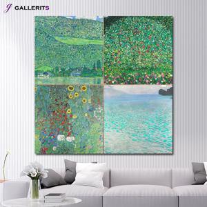 구스타프클림트 명화 인테리어 그림 거실 액자 해바라기 꽃 사과 식물 개업선물