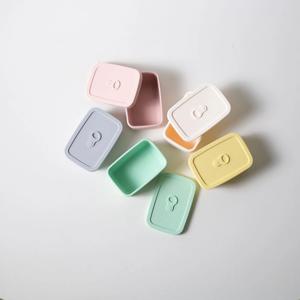 소소 실리콘 밥팩 스팀홀 밀폐용기 350ml 5colors