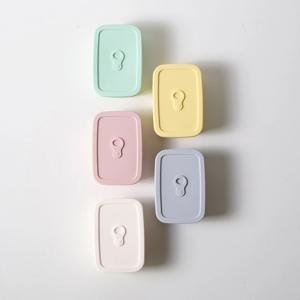 소소 실리콘 밥팩 스팀홀 밀폐용기 550ml 5colors