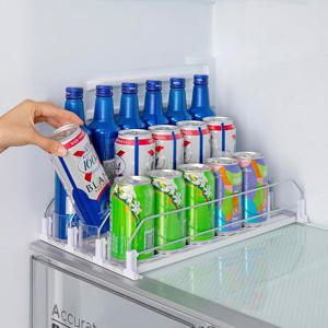 편의점 캔 음료 디스펜서 캔맥주 냉장고 자동정렬 정리 트레이