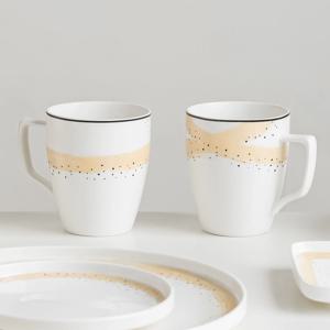 깨끗한 뉴본차이나 머그 컵 4p SET
