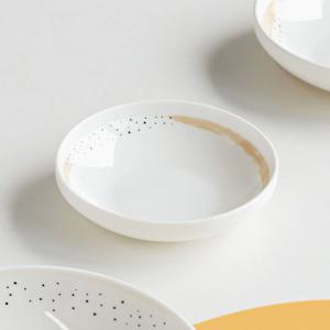 깨끗한 뉴본차이나 식기 접시 그릇 찬기 중 5p SET