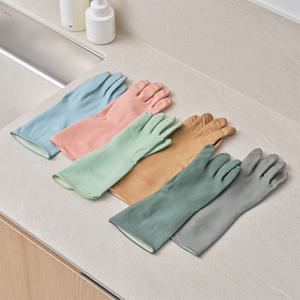 라텍스 고무장갑 일반형(33cm) 10입 6colors (S/M/L)