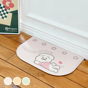 라이크하트 뭉쓰리 펫식기매트 PVC 강아지 고양이 밥그릇 논슬립 방수 3colors