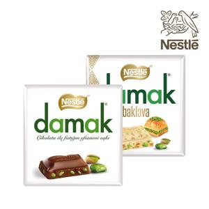 다막 초콜릿 스퀘어 2종 60g x 18개입 (밀크/바클라바)