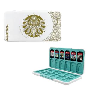 닌텐도 스위치2 칩케이스 아키토모 젤다의전설 티어스오브더킹덤 24개입 무광화이트