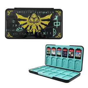 닌텐도 스위치2 칩케이스 아키토모 젤다의전설 티어스오브더킹덤 24개입 유광블랙