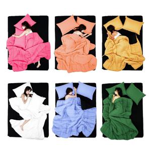 말랑쫀득 마카롱 미드센추리 양면 차렵이불세트 SS/Q 6colors