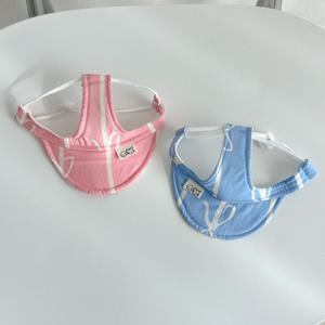 팅커벨 강아지 고양이 선캡 모자 2colors