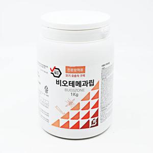 비오테메과립 모기 유충 약 퇴치 장구벌레 유충제 구제제 정화조 1kg