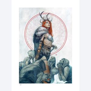 레드소냐 :히르카니아의 여왕 500865U 아트포스터 인테리어 액자 (포스터 단품)