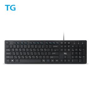 TG-K500U 아이솔레이션 저소음 유선 USB 키보드 블랙