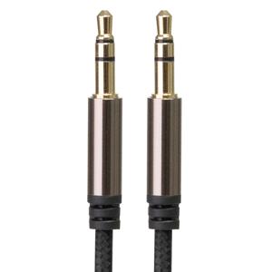 AUX 케이블 3.5mm 스테레오 오디오 스피커 연결선 차량 TRS 옥스선 2m