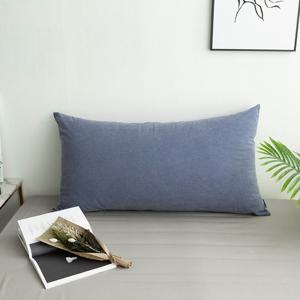 마일드 블루 등쿠션커버 빅쿠션커버 롱쿠션커버 허리쿠션커버 (3size)