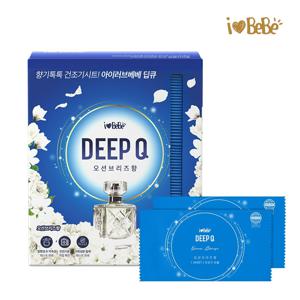 딥큐 오션브리즈 40매 건조기시트 섬유유연제 건조기 드라이시트