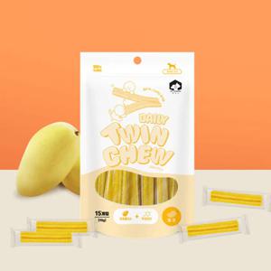 강아지덴탈껌 치석제거 데일리덴탈츄 망고 15p