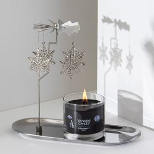 시그니처 텀블러 향초 회전 캔들 홀더 트레이 세트 (미니 캔들라이터, 쇼핑백)