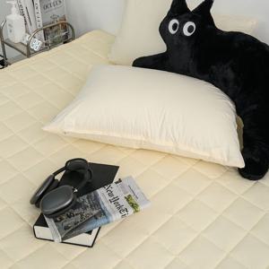 순면 패밀리 침대패드 라지킹 고정밴드 매트리스패드