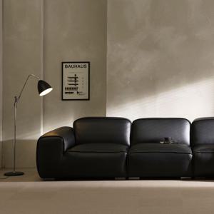 클라우드 마온 이태리 통가죽 구스다운 가죽소파