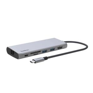 C타입 7-in-1 멀티 포트 어댑터 허브 INC009bt