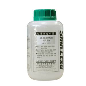 KF96 100CS 1kg 실리콘 오일 구리스 세정제 이형제 러닝머진 운활제