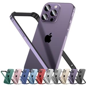 아이폰 전기종 15 14 13 12 프로맥스 미니 케이스 메탈범퍼