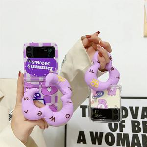 갤럭시 Z플립6 플립5 플립4 플립3 지플립 갤플립 케이스 폭신스트랩