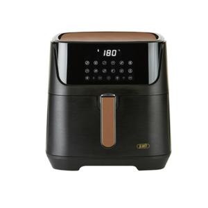 저소음 스텐 에어프라이어 6.5L 블랙/ 히든패널/ 스텐바스켓 PAF-N550B